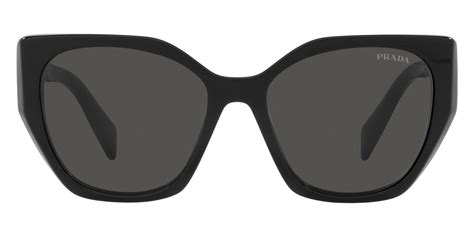 prada pr 19zs 1ab5s0 black|Prada PR 19ZS M (55 .